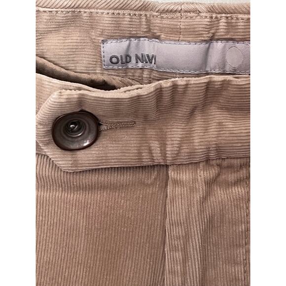 Women's Old Navy Khaki Corduroy Pants, Size 6 - Picture 3 of 6
